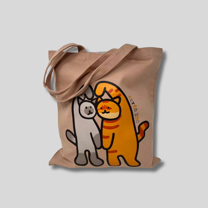 我が家にゃんこトートバッグ