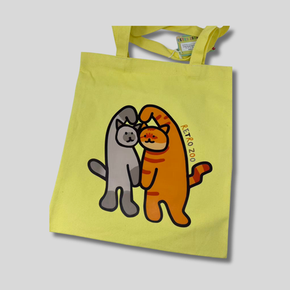 我が家にゃんこトートバッグ