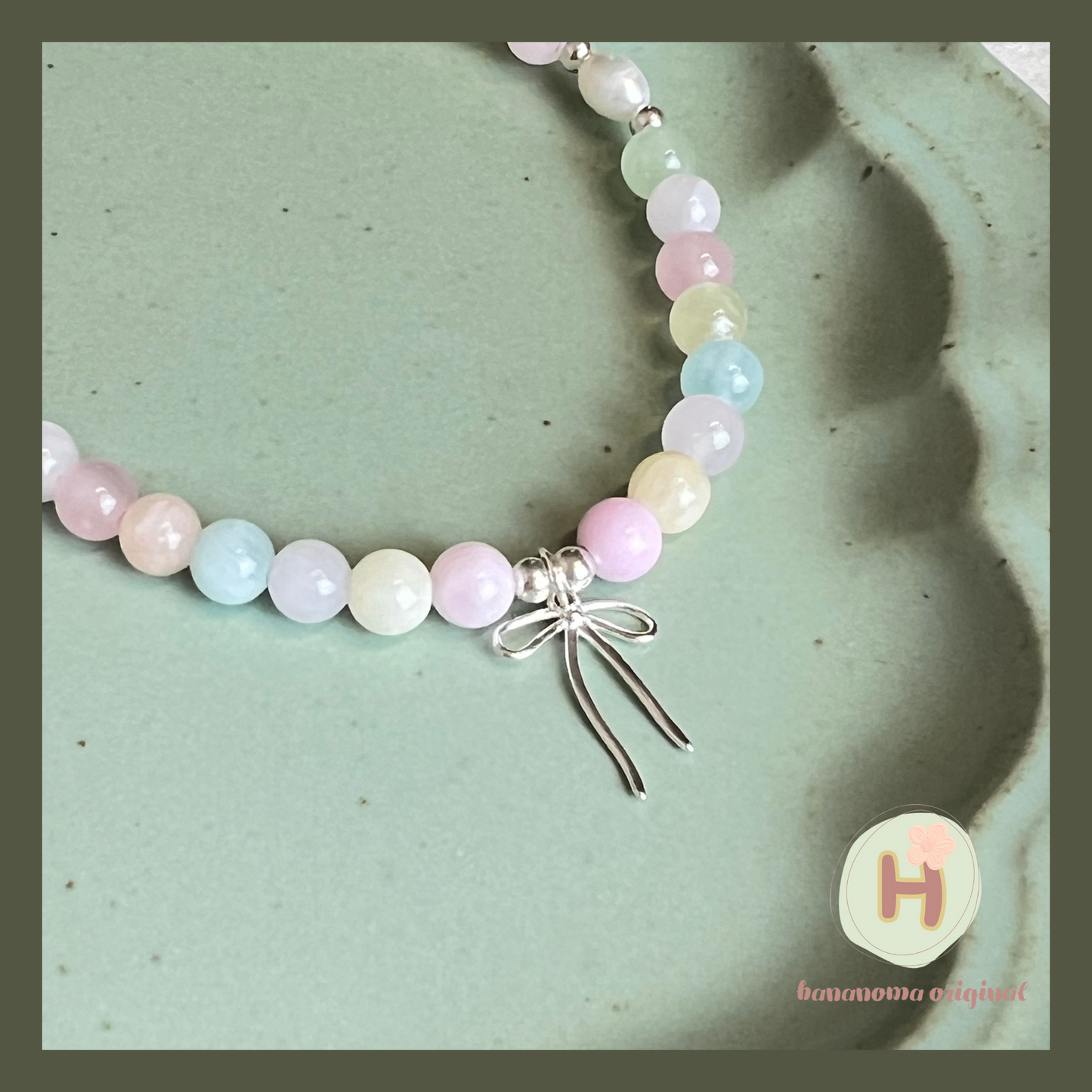 Pastel dream Natural pearl Necklace