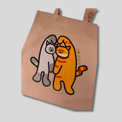 我が家にゃんこトートバッグ