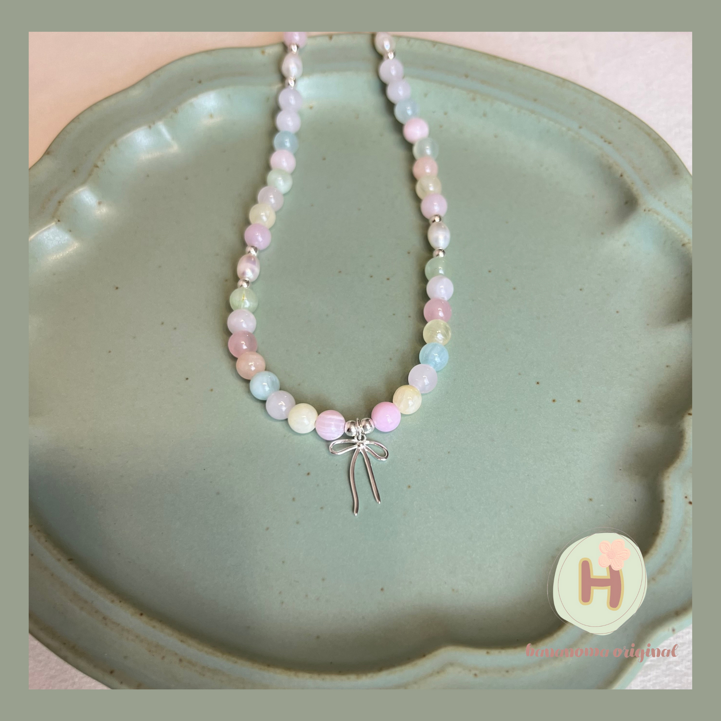 Pastel dream Natural pearl Necklace