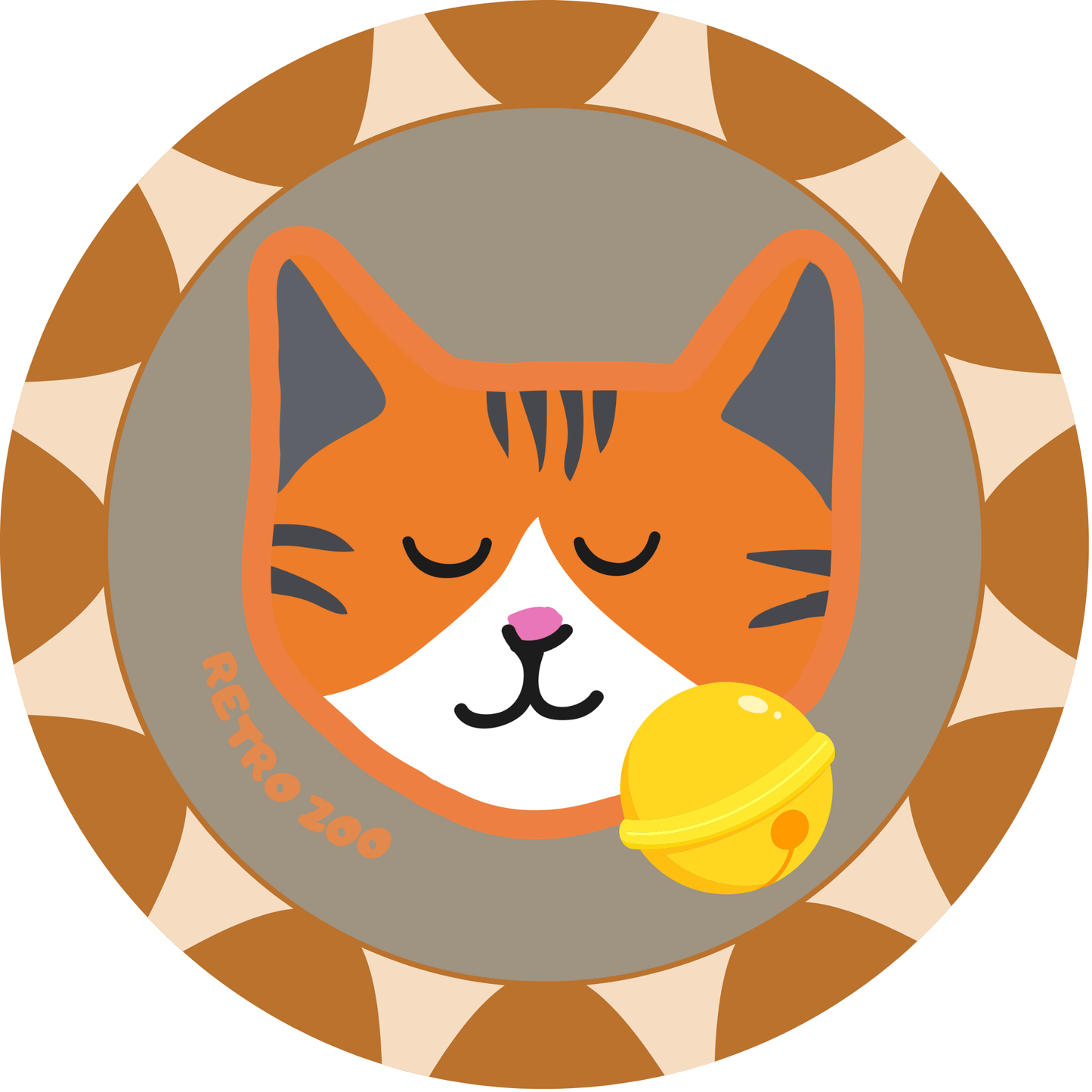 我が家にゃんこセラミックコースター