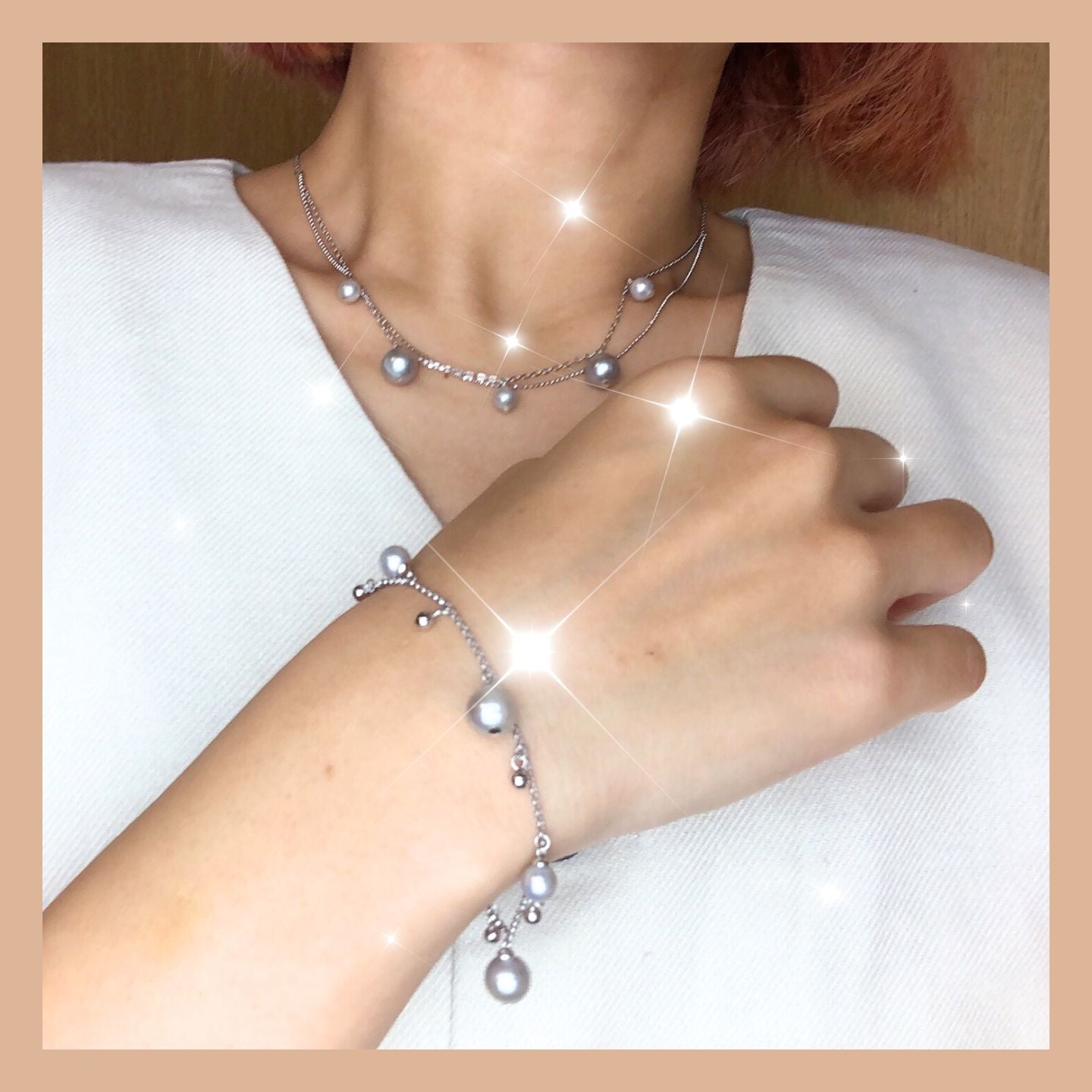 Starlit drops Bracelet